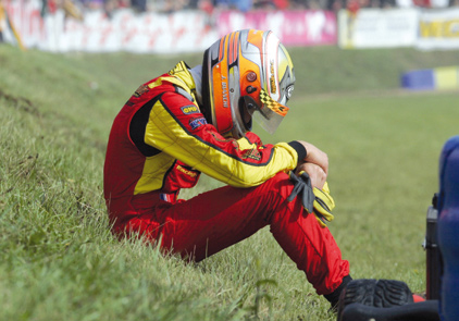CIK-FIA World Karting Championship (2006) Jules is forced to retire